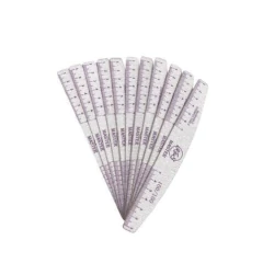 Pacote com 25 Lixa Régua bumerang 100/100