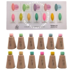 Coleção Trabalho 12 Esmaltes 10ml - D&Z na internet
