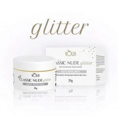 Gel Classic Nude Glitter