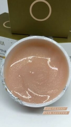 Gel Classic Pink Glitter - comprar online