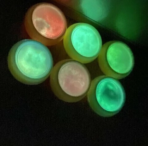 Coleção Fluorescente Glitter Fino