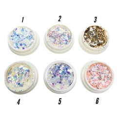 Glitter flocado grande