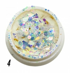 Glitter flocado grande - loja online