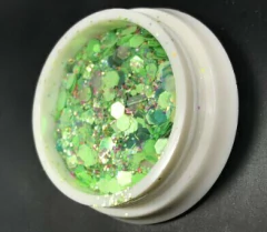 Glitters Flocados Un. - Dhy Unhas