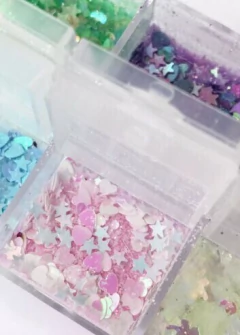 Kit Glitter c/ 6 na internet