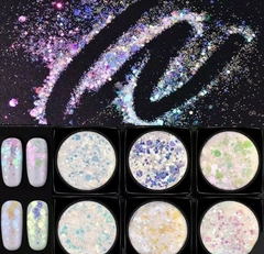 Kit Glitters Flocos De Neve