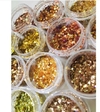 Caixa Com 12 Potes Grandes de Glitter