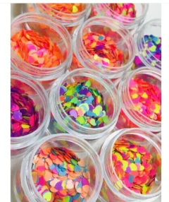 Caixa Com 12 Potes Grandes de Glitter - loja online