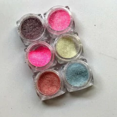 Colorido Glitter Fino Efeito Sugar - comprar online