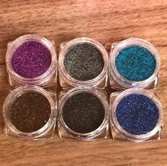 Glitter Fino Efeito Holográfico