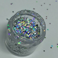 Glitter Flocado Holográfico