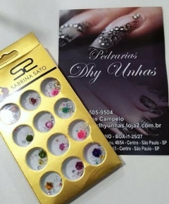 KIT COM FLORES 3D