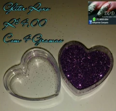 Pote com 4 gramas de gliter - Dhy Unhas