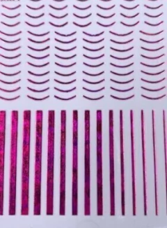 Adesivo Curva e Linhas - loja online