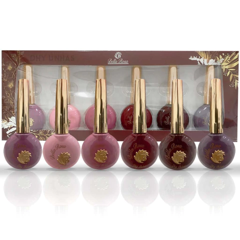 Caixa 6 Tons Dhy Rosa Glow Bella Rosa - comprar online