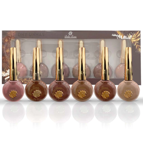 Caixa 6 Tons Dhy Nude Glow Bella Rosa - comprar online