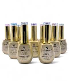 Esmalte Em Gel Coleção Glow Platinum DAFU - Dhy Unhas