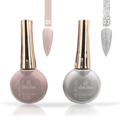 Caixa Duo Glow Natural Bella Rosa 01
