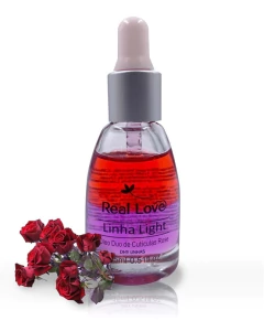 Imagem do Óleo De Cutícula Bifasico Real Love Com Conta Gotas