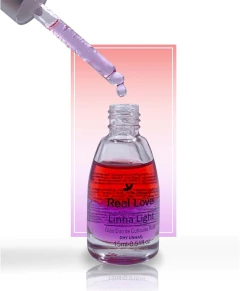 Óleo De Cutícula Bifasico Real Love Com Conta Gotas - comprar online
