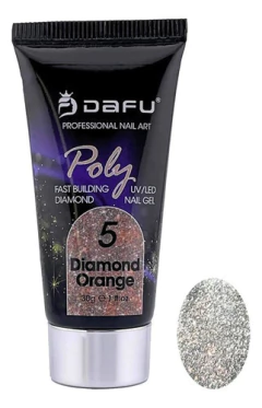Poly Dafu 30g Uv/led Diamond Refletivo Nail Gel Professional - Dhy Unhas
