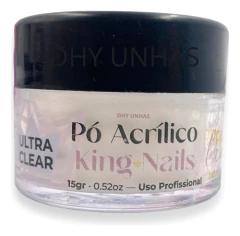 Pó Acrílico Coleção Pro Line Cores Variadas 15gr- King Nails - Dhy Unhas