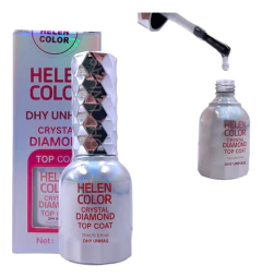 Top Coat Crystal Diamond Uv/led - Helen Color 15ml Selante