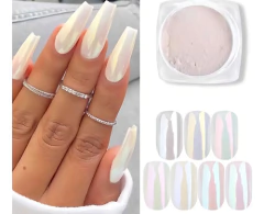 Coleção 6 Pó Cromo Sereia Uv Asa De Borboleta - loja online