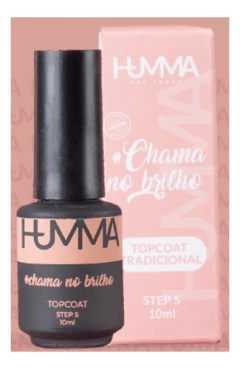 Top Coat Tradicional Chama No Brilho Step 5 Humma 10ml - Dhy Unhas