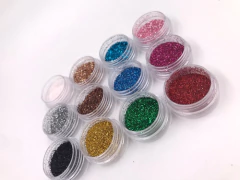 Kit Glitter Extra Fino Encapsulado Para Unhas 12 Cores Cor Metálicos - comprar online