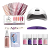 Soft Gel Nude 5 Tons + Preparadores Prep Lixas Cabine Brinde