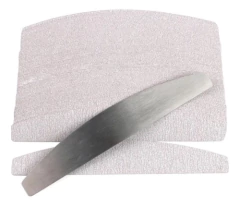 Kit Base Inox + Refil Lixa Bumerangue Não Dobra Autocolante - comprar online