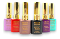 Esmalte Coleção Diamond Nivelável 15ml Helen Color 6un na internet