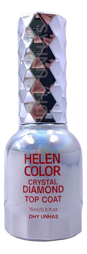 Top Coat Crystal Diamond Uv/led - Helen Color 15ml Selante - loja online