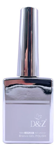 Esmalte Em Gel D&z 18ml Branco Linha Premium Uv/led - Dhy Unhas