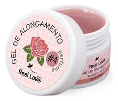 Gel De Alongamento 04 Rosa Vermelha Linha Light Aromatizado