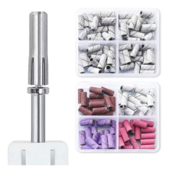 Refil De Lixa Fininha + Mandril Preparação Remoção Acabament - Dhy Unhas