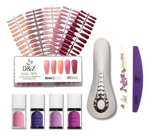 Soft Gel Nude 5 Tons + Preparadores Lixas E Cabine Promoção