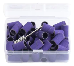 Kit 1 Broca + 100 Refil De Lixa No Estojo Para Mandril #180 - loja online