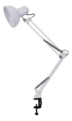 Imagem do Luminária Lamp Pixar Articulada Abajur De Mesa Branca