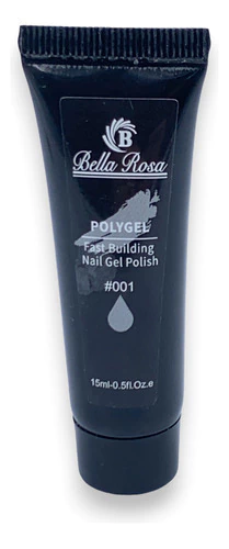 Polygel Bella Rosa - 15ml Fast Building Nail Gel Polish