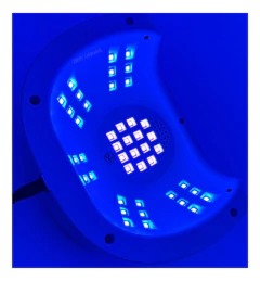 Cabine Sun Ab-99 Potência 288w Com Cristais - Bivolt Uv/led na internet