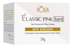 Gel Led Uv Alongamento De Unhas Classic Pink Hard 24g, Vòlia - Dhy Unhas