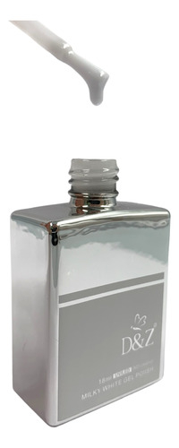 3 Esmalte Em Gel D&z 18ml Premium Branco Preto E Milky White - loja online