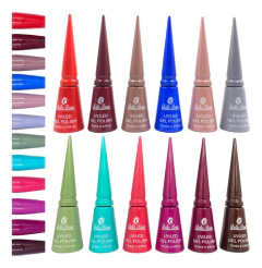 Coleção Completa De Esmaltes Em Gel - Pincel Anatômico