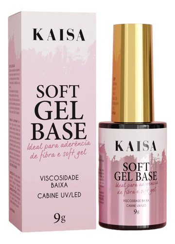 Soft Gel Base Kaisa Luxo 9g Led/uv - Ideal Fibra E Soft Gel