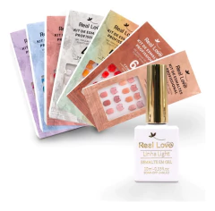 Kit De Esmalte Em Gel Com 7un Paleta Decorativa - Coleção 06 - comprar online