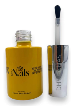 Frasco Eco Reutilizável P/ Preparadores King Nails 15ml