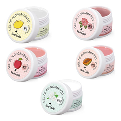 Gel De Alongamento 04 Rosa Vermelha Linha Light Aromatizado - comprar online