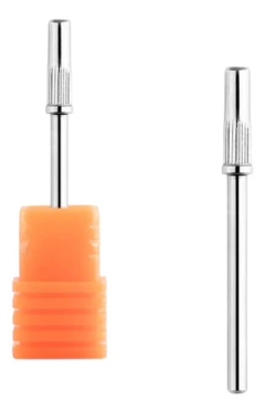 Kit 50 Refil De Lixa No Estojo Para Mandril #180 + Broca - Dhy Unhas